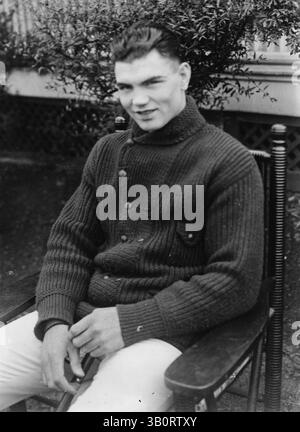 6. Juni 1915 – US-amerikanisches Porträt des Boxmeisters Jack 'Manassa Mauler' Dempsey. (Kreditbild: © BuyEnlarge/ZUMAPRESS.com) Stockfoto