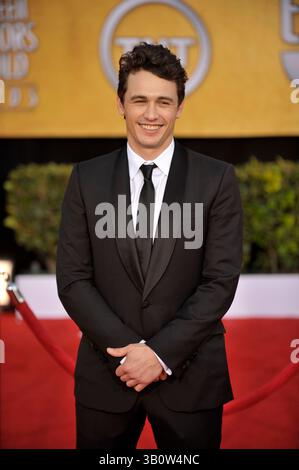 30. Januar 2011 – Los Angeles, Kalifornien, USA – Schauspieler JAMES FRANCO kommt zur 17. Jährlichen Show der Screen Actors Guild Awards. (Kredit: © Leonard Ortiz/ZUMAPRESS.com) Stockfoto