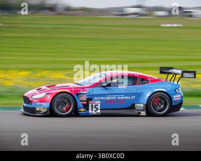 2012 Aston Martin V12 Vantage GT3, 82 Members Meeting, Goodwood Motor Circuit, West Sussex UK Stockfoto