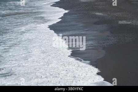 Sandstrand in Puerto de Tazacorte, La Palma, Spanien Stockfoto