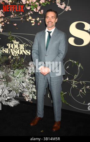 Los Angeles, ca. 24. April 2025. Will Forte bei der Premiere von Netflix' The Four Seasons am 24. April 2025 in Los Angeles, Kalifornien. Quelle: Jeffrey Mayer/Media Punch/Alamy Live News Stockfoto