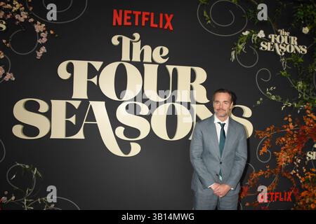 Los Angeles, ca. 24. April 2025. Will Forte bei der Premiere von Netflix' The Four Seasons am 24. April 2025 in Los Angeles, Kalifornien. Quelle: Jeffrey Mayer/Media Punch/Alamy Live News Stockfoto