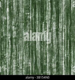 Grün lackierte Holzmaserung bietet einen rustikalen und natürlichen Hintergrund, perfekt für Designprojekte, die Natur und Einfachheit hervorrufen. Weißrussland Stockfoto