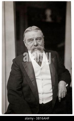 Alma Tadema. Porträtaufnahme des niederländischen Malers Sir Lawrence Alma-Tadema (1836-1912), um 1870 Stockfoto