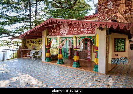 Soham Himalayan Centre, Mussoorie, Uttarakhand, Indien Stockfoto
