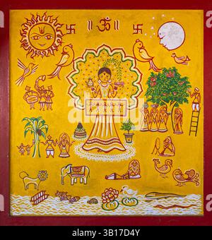 Soham Himalayan Centre, Mussoorie, Uttarakhand, Indien Stockfoto