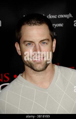 April 2007 - Hollywood, Kalifornien, USA - LOS ANGELES, CA 11. APRIL 2007 (SSI) -. Schauspieler Michael Muhney während der Premiere des neuen Films aus dem New Line Cinema FRACTURE, der am 4.-11. 2007 im Mann Village Theatre in Los Angeles stattfand. - 2007.K52526MGE(Bild: © Michael Germana/Globe Photos/ZUMAPRESS.com) Stockfoto