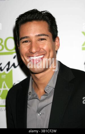 APRIL 2007 - HOLLYWOOD, KALIFORNIEN, USA - K54954EG.MARIO LOPEZ FEIERT SEINEN GEBURTSTAG IM TAO ASIAN BISTRO, VENETIAN RESORT AND CASINO, LAS VEGAS NV 10-06-2007. - 2007.MARIO LOPEZ(Foto: © Ed Geller/Globe Photos/ZUMAPRESS.com) Stockfoto
