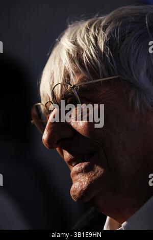 26. August 2010 - Spa-Francorchamps, Belgien - BERNIE ECCLESTONE (GBR) CEO der Formel-1-Gruppe (FOM)...Formel-1-Weltmeisterschaft, Rd 13, großer Preis von Belgien, Vorbereitungen. (Vermerk: © Sutton Motorsports/ZUMApress.com) Stockfoto