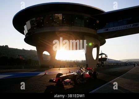 Februar 2011 – Jenson Button (GBR) McLaren MP4/26...Formel-1-Test, Tag 2. (Vermerk: © Sutton Motorsports/ZUMAPRESS.com) Stockfoto