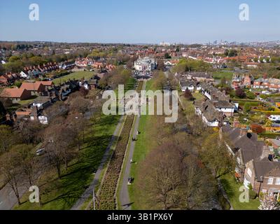 WIRRAL, MERSEYSIDE, ENGLAND - 9. APRIL 2025: Lady Lever Art Gallery in Port Sunlight, Wirral, Merseyside, England Stockfoto