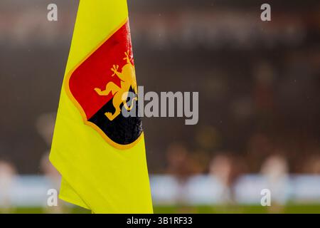 Allgemeine Ansicht des Stadions Luigi Ferraris während des Spiels der Serie A zwischen Genua und Monza am 27. Januar 2025 im Stadui Luigi Ferraris in Genua, Italien Stockfoto