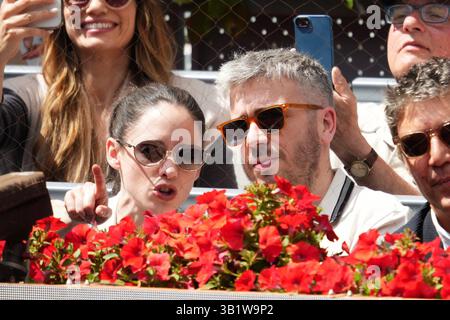 Madrid, Spanien. April 2025. Während der Madrid 2025 Masters Series am Samstag, den 26. April 2025, in Madrid. Quelle: CORDON PRESS/Alamy Live News Stockfoto