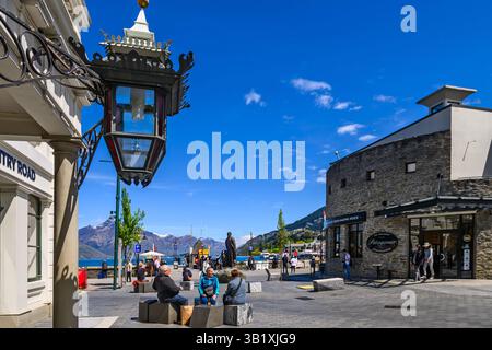 Sehenswürdigkeiten und Szenen aus Queenstown, Neuseeland Stockfoto