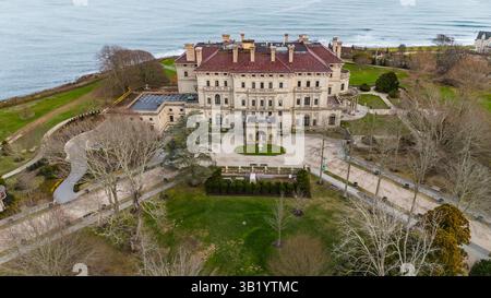 The Breakers, Vanderbilt Mansion, Newport RI, USA Stockfoto