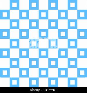Rechteckiges Retro-Muster mit nahtlosem Rasterlayout, perfekt für Hintergründe, Hintergrundbilder und digitale Projekte. Hochwertige Vektorillustration mit Stock Vektor