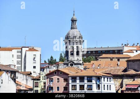 Blick auf die Altstadt von segovia spanien Stockfoto