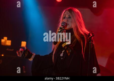 April 2025. Mocvara Zagreb, die Live-Show der amerikanischen Band Coven Stockfoto