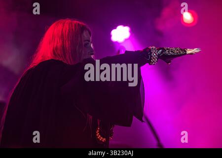 April 2025. Mocvara Zagreb, die Live-Show der amerikanischen Band Coven Stockfoto