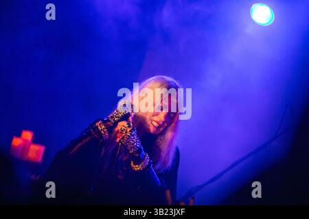 April 2025. Mocvara Zagreb, die Live-Show der amerikanischen Band Coven Stockfoto