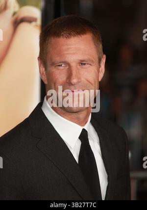 September 2009: Westwood, Kalifornien, USA: Schauspieler AARON ECKHART kommt zur „Love Happes“-Weltpremiere im Mann Village Theatre. (Foto: © Lisa O'Connor/ZUMA Press) Stockfoto