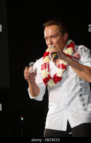David Cassidy tritt am Queensborough Community College während eines seltenen Live-Konzerts am Wochenende vor einer ausverkauften Menschenmenge in New York City auf. 11.-21.-2009. I14686BT.(Bild: © Barry Talesnick/Globe Photos/ZUMApress.com) Stockfoto