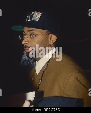 Dezember 2014 - Washington, District of Columbia, Vereinigte Staaten von Amerika - Washington, DC. 1992.Spike Lee in Washington DC. Abbildung: Mark Reinstein (Bild: © Mark Reinstein via ZUMA Wire) Stockfoto