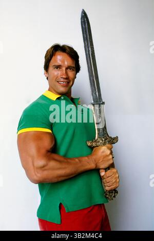 ARNOLD SCHWARZENEGGER in CONAN THE DESTRUYER (1984) unter der Regie von RICHARD FLEISCHER. Quelle: UNIVERSELLE BILDER/Album Stockfoto