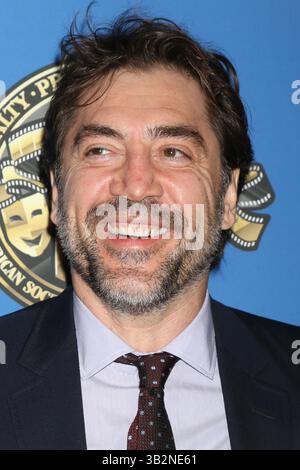 15. Februar 2016 - Century City, CA, USA - LOS ANGELES - 14. Februar: Javier Bardem bei den American Society of Cinematographers Awards 2016 im Century Plaza Hotel am 14. Februar 2016 in Century City, CA Foto via Newscom (Credit Image: © Kathy Hutchins/Newscom via ZUMA Press) Stockfoto