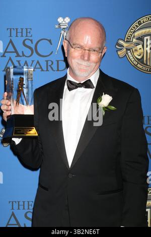 15. Februar 2016 - Century City, CA, USA - LOS ANGELES - 14. Februar: Lowell Peterson bei den American Society of Cinematographers Awards 2016 im Century Plaza Hotel am 14. Februar 2016 in Century City, CA Foto via Newscom (Credit Image: © Kathy Hutchins/Newscom via ZUMA Press) Stockfoto