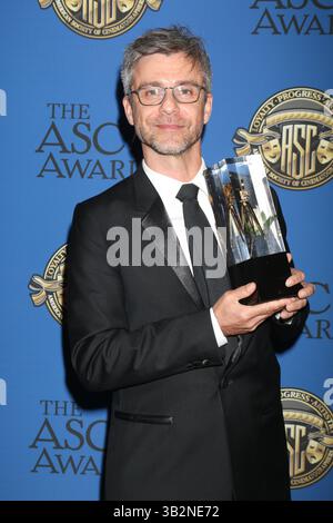 15. Februar 2016 - Century City, CA, USA - LOS ANGELES - 14. Februar: Vanja Cernjul bei den American Society of Cinematographers Awards 2016 im Century Plaza Hotel am 14. Februar 2016 in Century City, CA Foto via Newscom (Credit Image: © Kathy Hutchins/Newscom via ZUMA Press) Stockfoto
