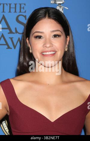 15. Februar 2016 - Century City, CA, USA - LOS ANGELES - 14. Februar: Gina Rodriguez bei den American Society of Cinematographers Awards 2016 im Century Plaza Hotel am 14. Februar 2016 in Century City, CA Foto via Newscom (Credit Image: © Kathy Hutchins/Newscom via ZUMA Press) Stockfoto