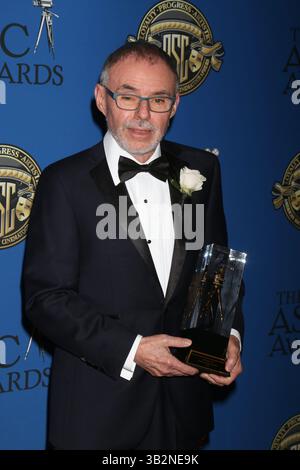 15. Februar 2016 - Century City, CA, USA - LOS ANGELES - 14. Februar: John toll bei den American Society of Cinematographers Awards 2016 im Century Plaza Hotel am 14. Februar 2016 in Century City, CA Foto via Newscom (Credit Image: © Kathy Hutchins/Newscom via ZUMA Press) Stockfoto