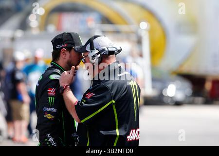 4. März 2016 – Las Vegas, NV, USA – Las Vegas, NV – 04. März 2016: Kurt Busch (41) trainiert für den Kobalt 400 auf dem Las Vegas Motor Speedway in Las Vegas, NV. (Kreditbild: © ASP/CSM via ZUMA Wire) Stockfoto