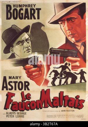 15. JUNI 1941 - FILMSTILLS VON „MALTESE FALCON - (FRANCE)“ MIT 1941, HUMPHREY BOGART, JOHN HUSTON 1941..VARIOUS. (Kreditbild: © Snap/Entertainment Pictures/ZUMAPRESS.com) Stockfoto