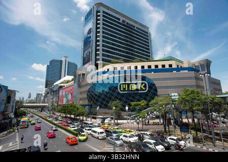 Dezember 2015 - Bangkok, Thailand - Mahboonkrong (MBK) Einkaufszentrum, Thanon Phaya Thai Road, Pathum Wan District, Bangkok, Thailand. (Bild: © Sergi Reboredo via ZUMA Wire) Stockfoto