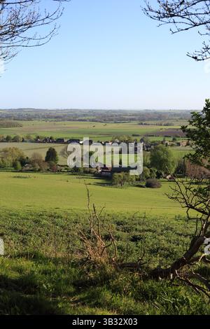 Blick Aus Den North Downs In Brabourne Downs Ashford Kent England blick-aus-den-north-downs-in-brabourne-downs-ashford-kent-england