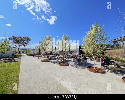 MELBOURNE, AUSTRALIEN - 07. SEPTEMBER 2024: Marnong Estate und Weingut am 7. September 2024 Stockfoto