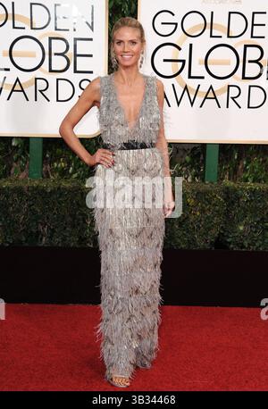 Januar 2016 - Hollywood, Kalifornien, USA - Heidi Klum (Kreditbild: © Dave LongendykeGlobe Photos via ZUMA Wire) Stockfoto