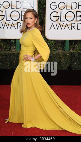 Januar 2016 - Hollywood, Kalifornien, USA - Jennifer Lopez (Kreditbild: © Dave LongendykeGlobe Fotos via ZUMA Wire) Stockfoto