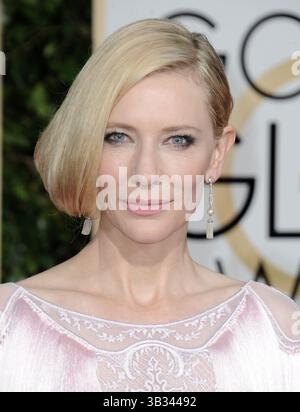 Jan. 2016 - Hollywood, Kalifornien, USA - Cate Blanchett (Kreditbild: © Dave LongendykeGlobe Photos via ZUMA Wire) Stockfoto
