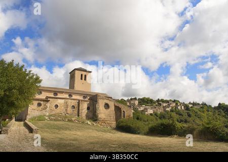 Kirche Saissac in Französisch languedoc Stockfoto