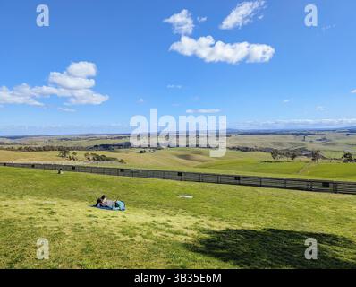MELBOURNE, AUSTRALIEN - 07. SEPTEMBER 2024: Marnong Estate und Weingut am 7. September 2024 Stockfoto