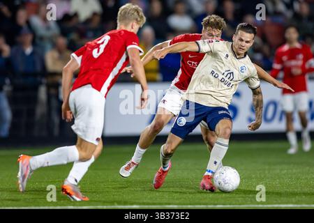 Wijdewormer, Niederlande. April 2025. WIJDEWORMER - 28.04.2025, AFAS Trainingscentrum. Fußball, Keukenkampioen divisie, Saison 2024-2025. Während des Spiels Jong AZ - den Bosch spielt Byron Burgering aus dem FC den Bosch Credit: Pro Shots/Alamy Live News Stockfoto