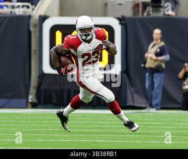 19. November 2017: Die Arizona Cardinals rennen zurück Adrian Peterson (23) stürzt im vierten Quartal während des NFL-Spiels zwischen den Arizona Cardinals und den Houston Texans im NRG Stadium in Houston, Texas. John Glaser/CSM. (Kreditbild: &Copy; John Glaser/CSM via ZUMA Wire) Stockfoto