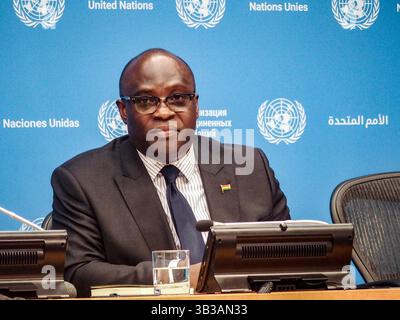 New York, New York, USA. April 2025. Quelle: ZUMA Press, Inc./Alamy Live News Stockfoto