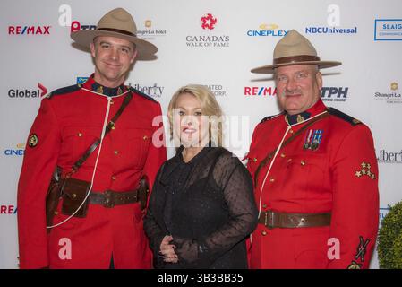 15. November 2017 – Toronto, Ontario, Kanada – Jann Arden nimmt am 15. November 2017 am Canada's Walk of Fame 2017 im Liberty Grand in Toronto, Kanada Teil (Foto: © Angel Marchini via ZUMA Wire) Stockfoto