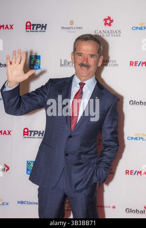 15. November 2017 – Toronto, Ontario, Kanada – Chris Hadfield nimmt am 15. November 2017 am Canada's Walk of Fame im Liberty Grand in 2017 Toronto, Kanada Teil (Foto: © Angel Marchini via ZUMA Wire) Stockfoto