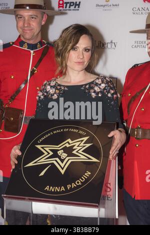15. November 2017 – Toronto, Ontario, Kanada – Anna Paquin nimmt am 15. November 2017 am Canada's Walk of Fame im Liberty Grand in 2017 Toronto, Kanada Teil (Foto: © Angel Marchini Via ZUMA Wire) Stockfoto