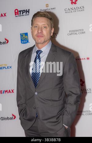 15. November 2017 – Toronto, Ontario, Kanada – Shawn Doyle nimmt am 15. November 2017 am Canada's Walk of Fame 2017 im Liberty Grand in Toronto Teil (Foto: © Angel Marchini via ZUMA Wire) Stockfoto